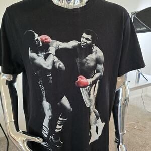 Muhammad Ali Shirt Mens XL Brown The Greatest Graphic Tee Shoe Palace Boxing
